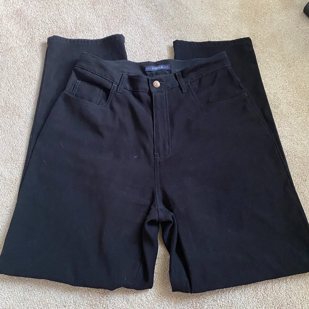 Van Heusen Stretch Jeans Dark Wash Straight Leg Denim Women’s Size 10